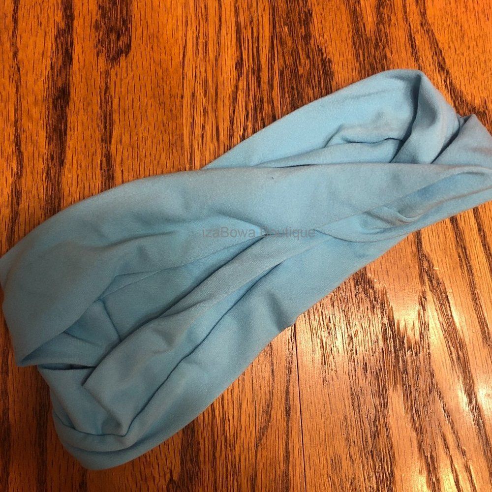 Aqua Twist Knot Headband Tween-Adult   AQUTW   Handmade NWT Boutique